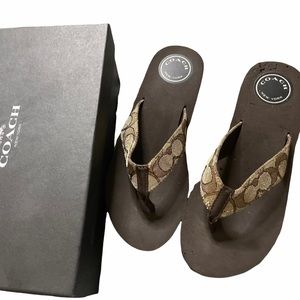 Coach Signature Sandals